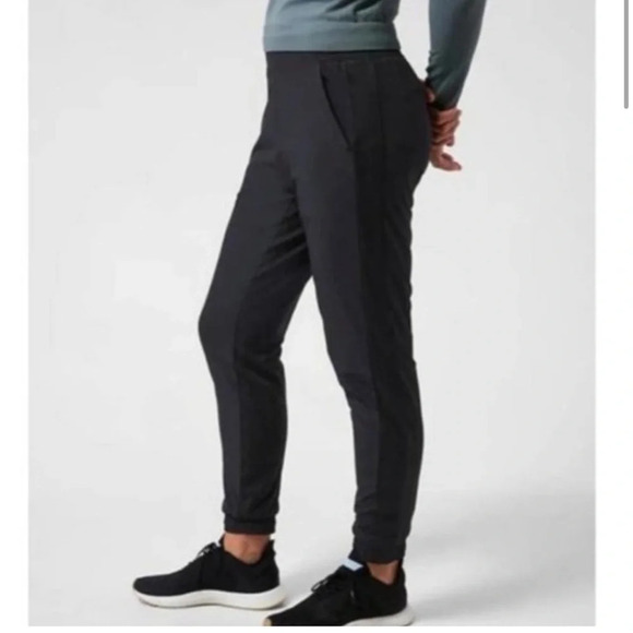 Athleta | Brooklyn Lined Jogger in Black, Size 12P - Picture 1 of 8